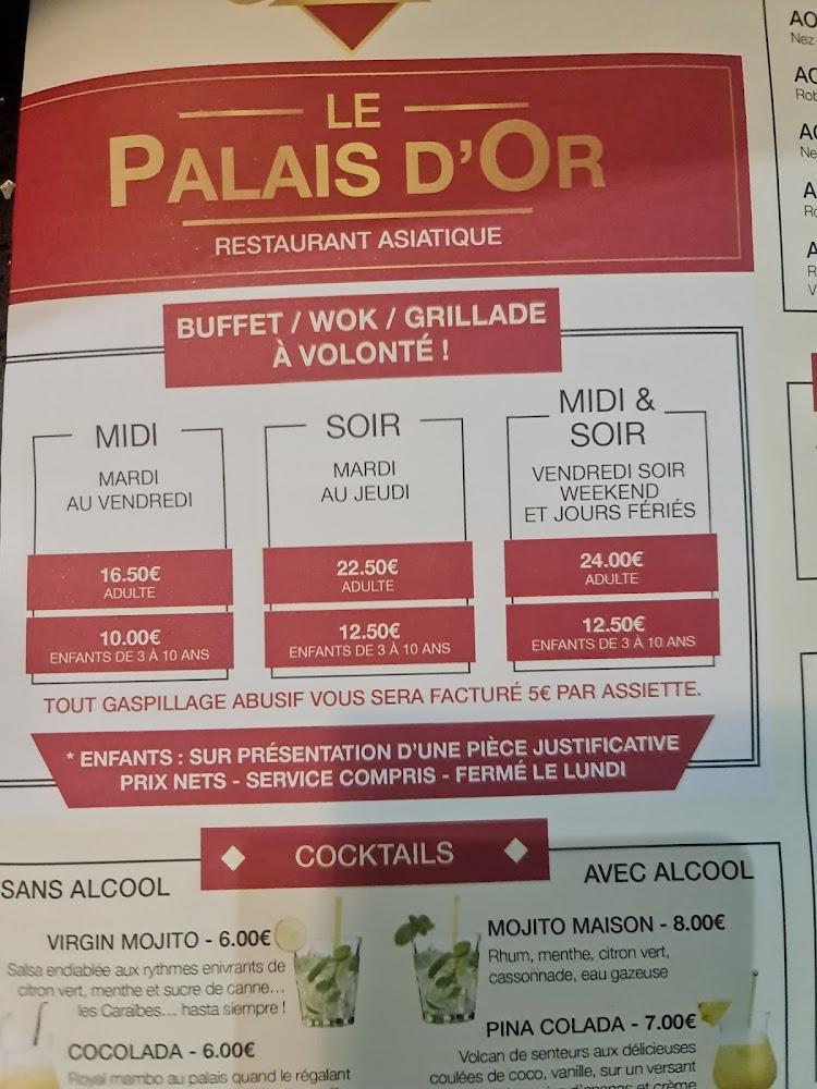 Le Palais D'or asiatique - Menu Image 1